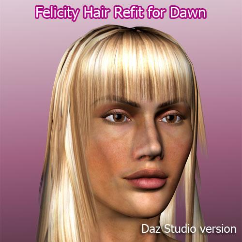 Felicity Hair Fit for Dawn (DS version)