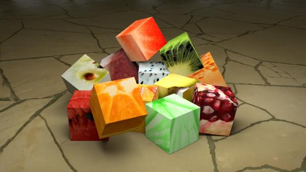 Cube of Fruits