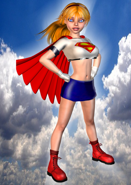 SUPER GIRL!!