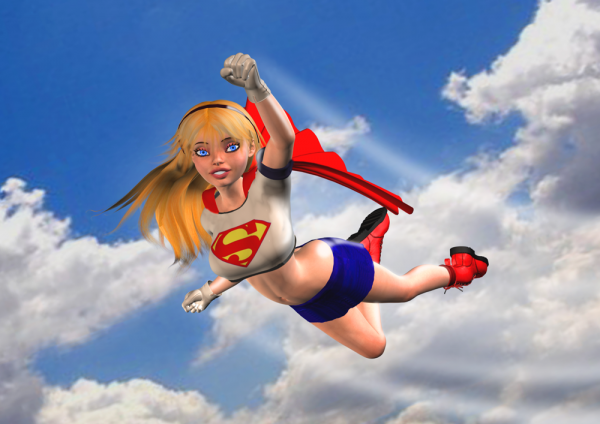 SUPER GIRL!!