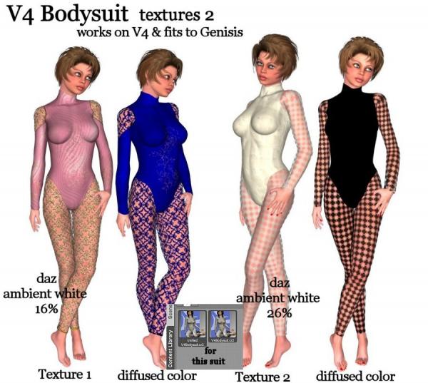 V4 Bodysuit2 textures 2