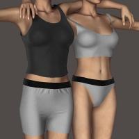 Clothings Set 3 for V4 - Sports Wear