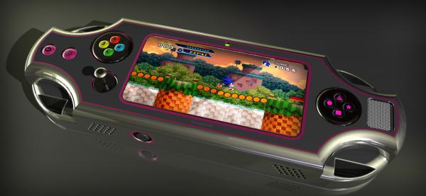 Concept Handheld Mobile Gamer