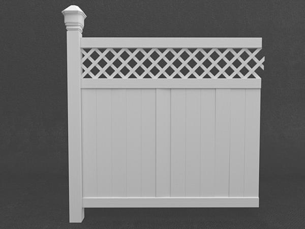 Vinyl Fence Panel (Modular)