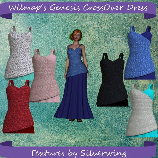 Textures for Genesis CrossOver Dress