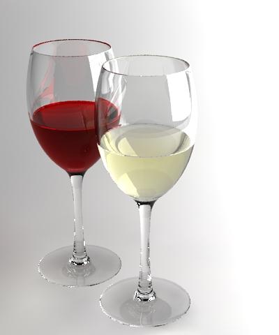 wine glasses