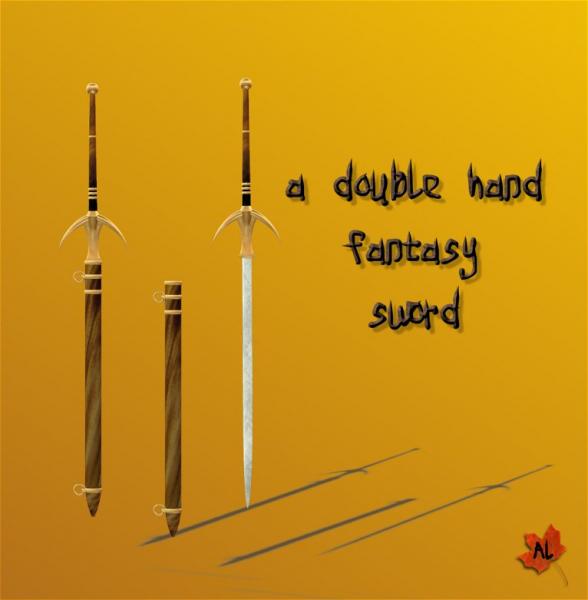 double hand sword