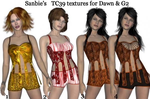 Sanbies free TC39 Dawn &amp; G2female plus V4 textures