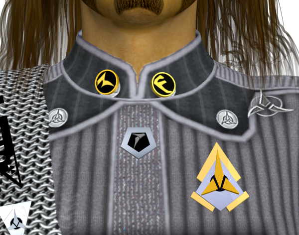 Star Trek: Klingon Divisional Pins M4/V4