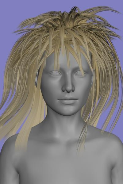 Aliza Hair for Genesis 2 Female -- DS only