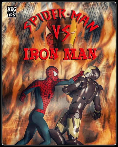 Spider man vs Iron man