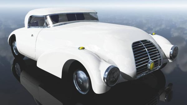 &#039;38 Mercedes 540K streamliner