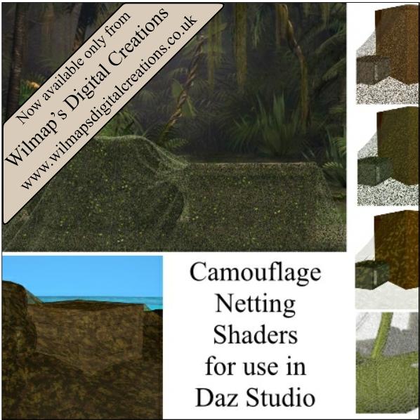 Camouflage Netting Shaders