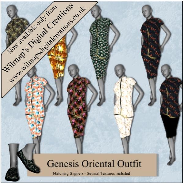 Genesis Oriental Outfit