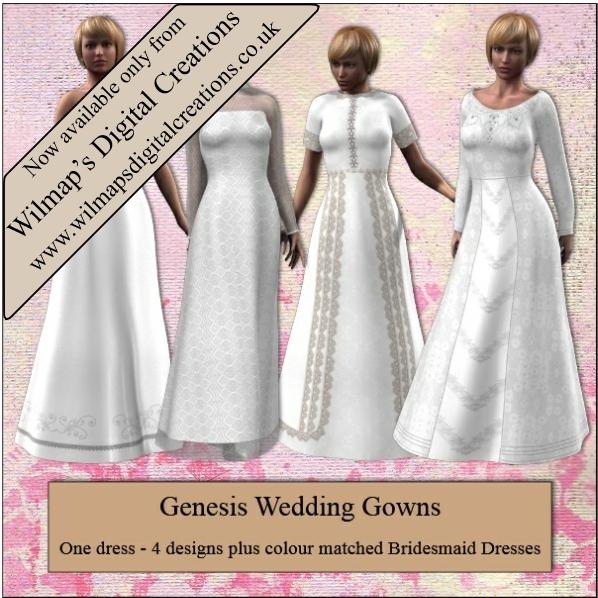 Genesis Wedding Dresses Part 1