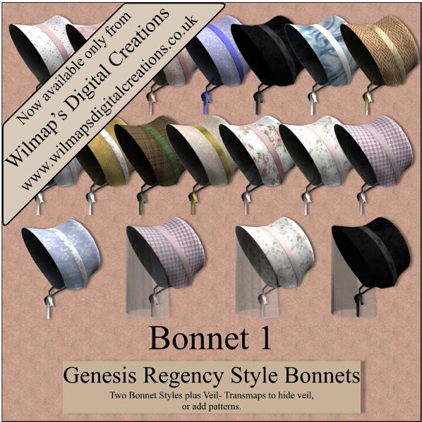 Genesis Regency Style Bonnets Part 1