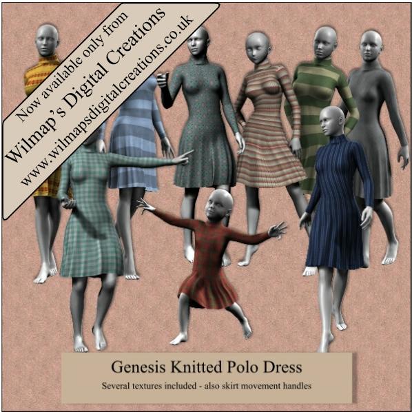 Genesis Knitted Polo Dress