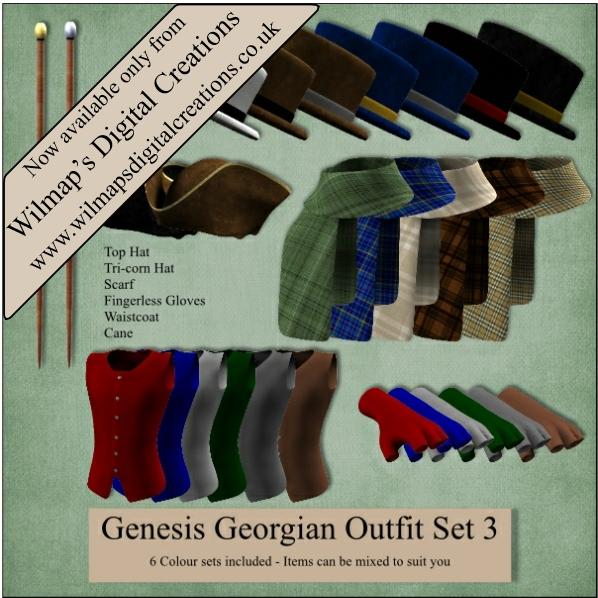 Genesis Georgian Outfits Set 3