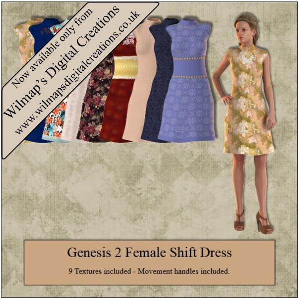 Genesis 2 Female Shift Dress