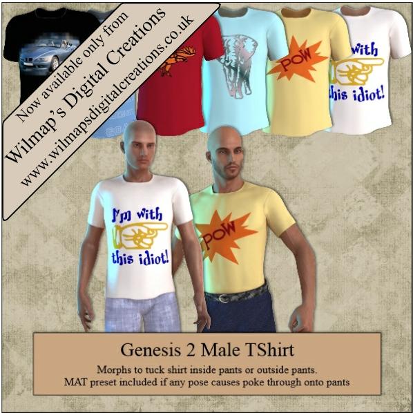 Genesis 2 Male TShirts