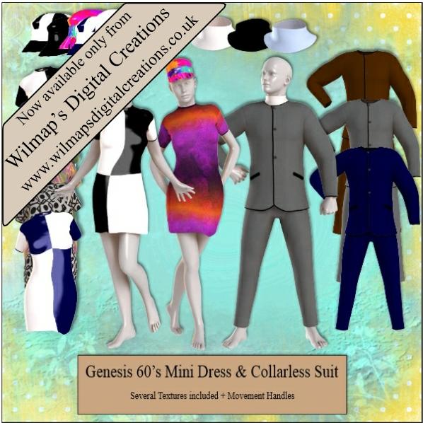 Genesis 60's Mini Dress & Collarless Suit Part 2