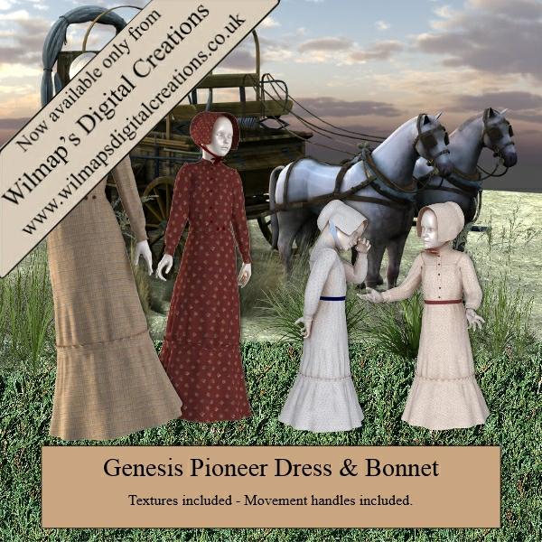 Genesis Pioneer Dress & Bonnet Part 2