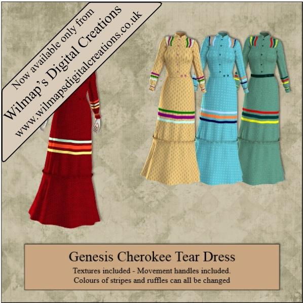 Genesis Cherokee Tear Dress