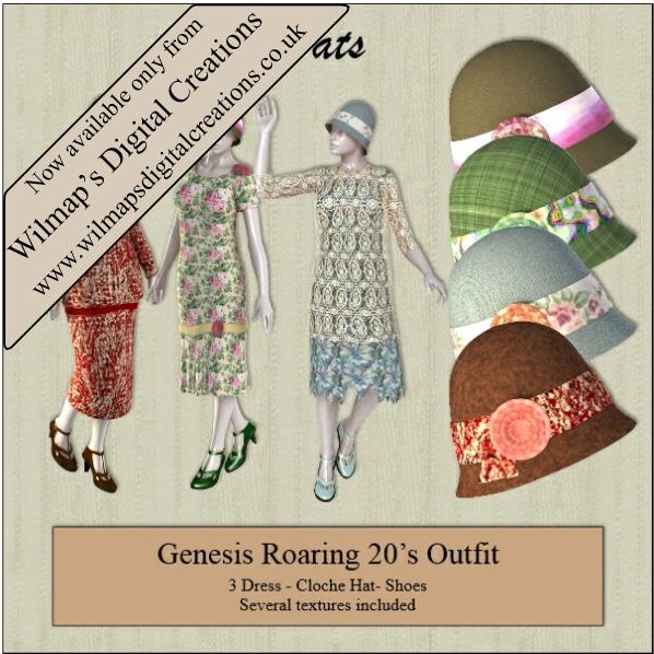 Genesis Roaring 20's Outfit Part 3