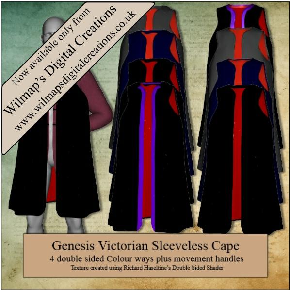 Genesis Victorian Sleeveless Cape