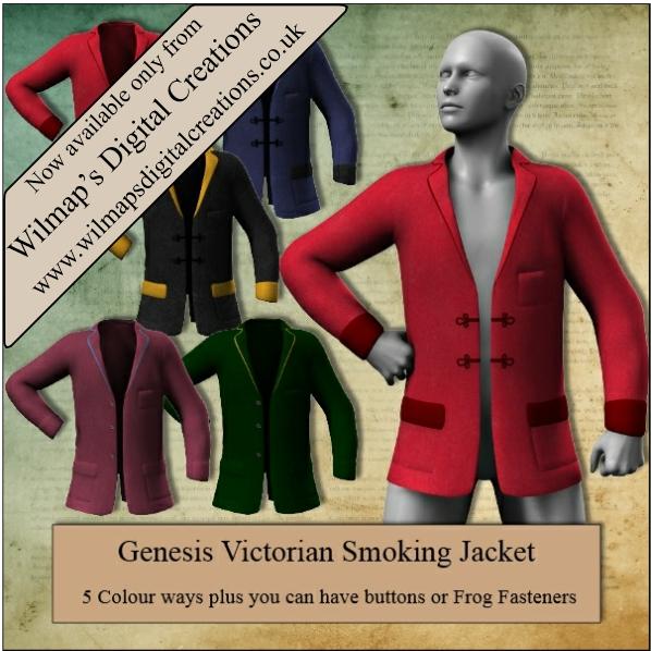 Genesis Victorian Smoking Jacket