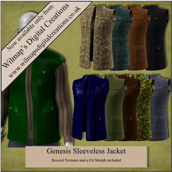 Genesis Sleeveless Jacket