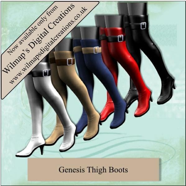 Genesis Thigh Boots