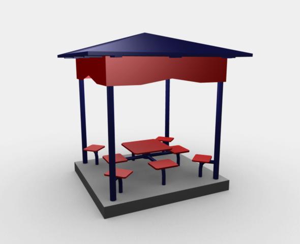 Gazebo 3d Model