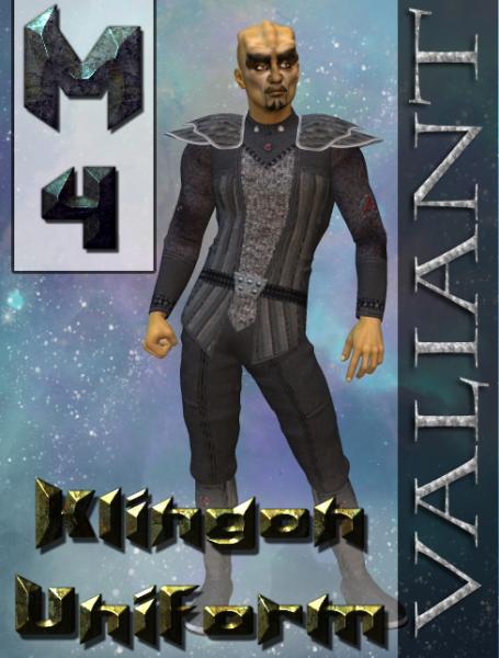 Klingon Uniform for M4 Valiant