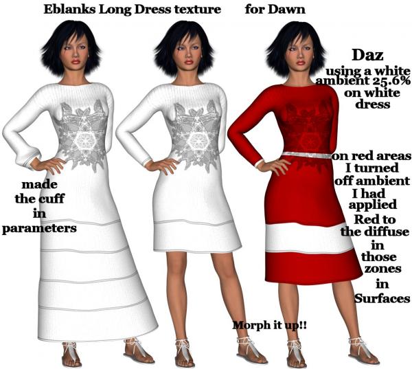 Eblanks Dawn Long Dress texture-2Fixed