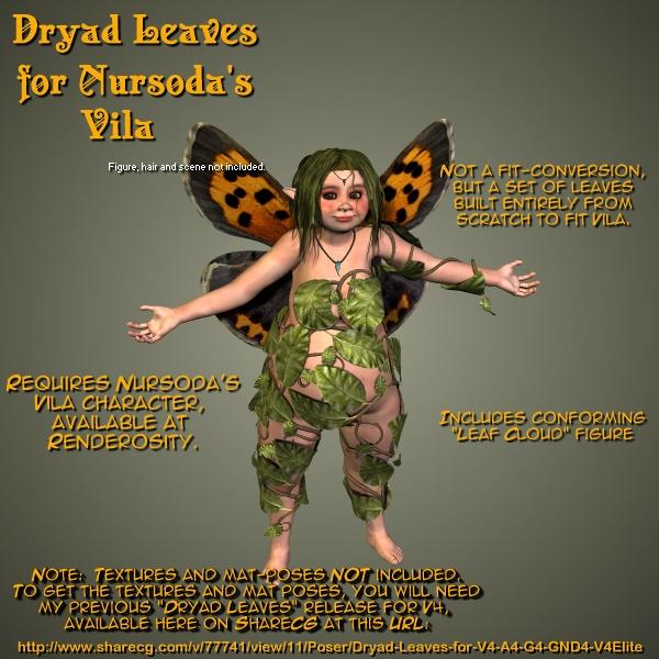 Dryad Leaves for Nursoda's Vila