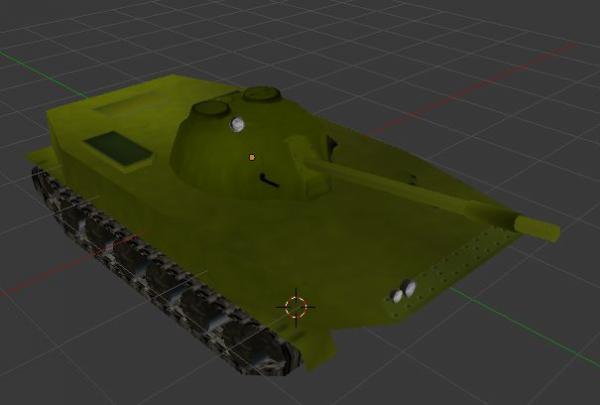 Type 63 Amphibious Light Tank [lo poly]