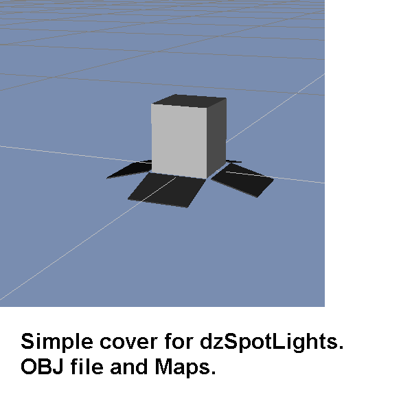 Simple Cover for spotlights, ZDG test Chamber Part