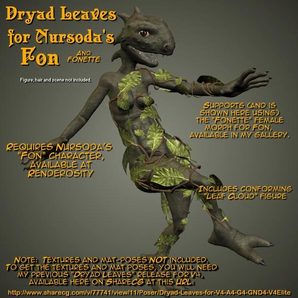 Dryad Leaves for Nursoda's Fon