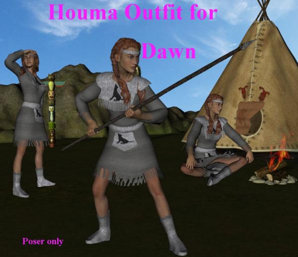 Houma Outfit for Dawn PSR