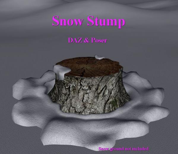 Snow Stump