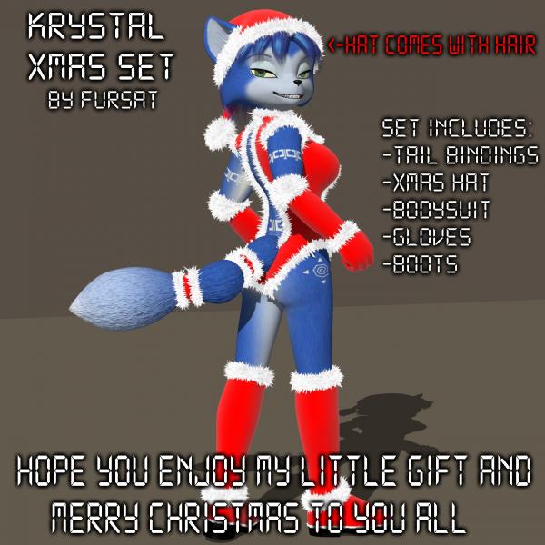 Krystal Xmas Set