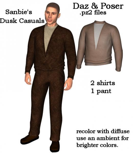 Dusk Casuals textures