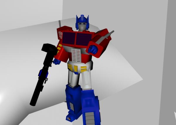 Optimus Prime G1 Blaster