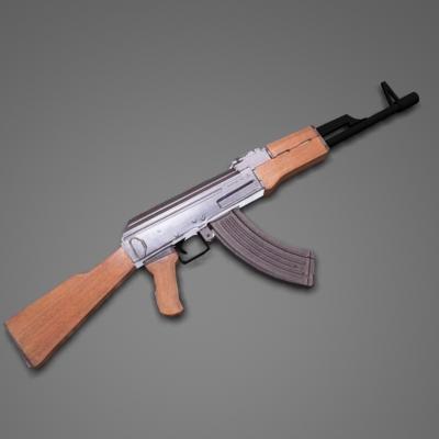 lowpoly game ready model of AK-47