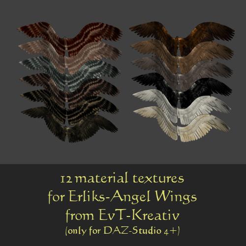 textures for Erlik's Angel Wings