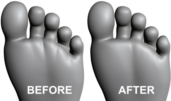 Fixed Soles of Feet for Genesis 2 Female