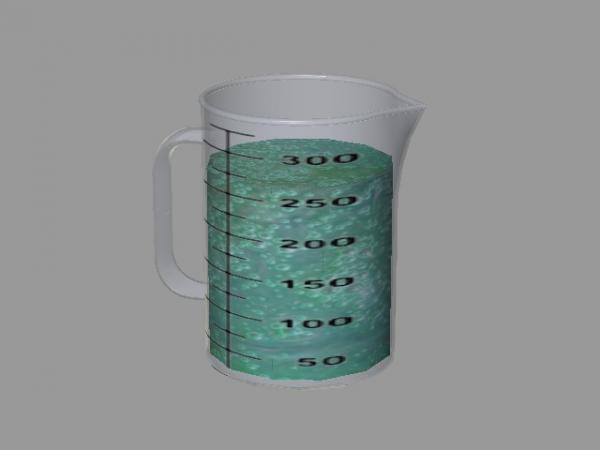 Sciene Lab - Beaker With Bubble Liquid With Handle