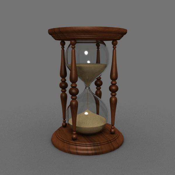 Hourglass 3d Model Sharecg