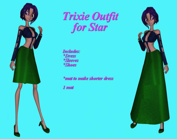 Trixie Outfit for Star (DAZ)